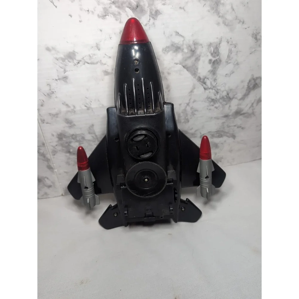 VINTAGE 80'S ROARING JET BATTERY OPERATED TOY PLANE Lights & Sound WORKS 13